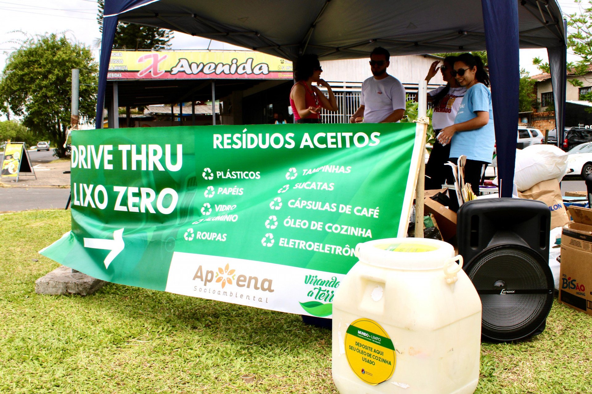 Drive Thru Lixo Zero abre a Semana da Sustentabilidade em São Leopoldo