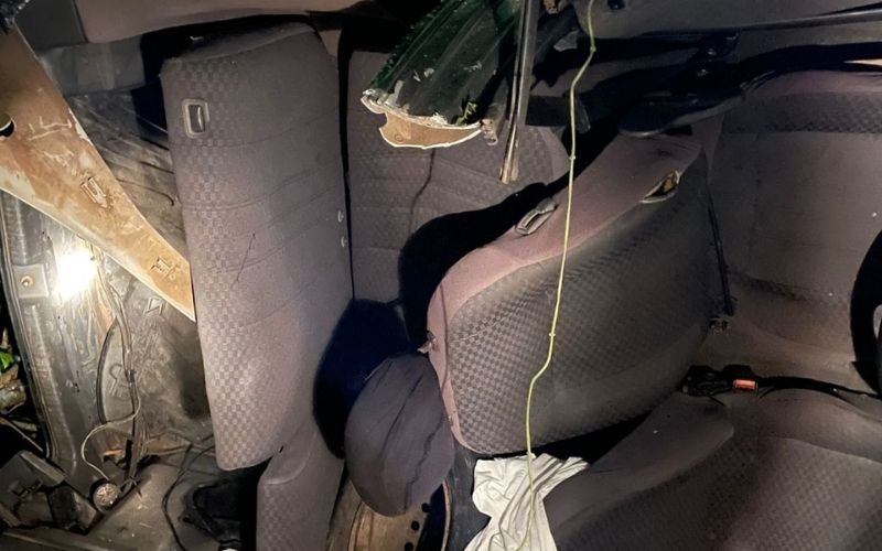 Vídeo mostra destruição de carro depois de acidente na RS-115; motorista morreu