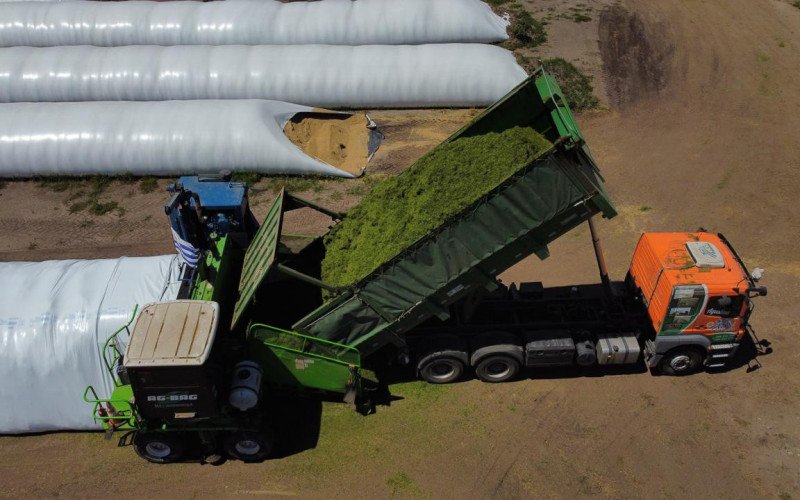 Empresa de Sapiranga é responsável por desenvolver o silo-bolsa, opção de armazenamento que tem oferecido vantagens quanto à preservação de nutrientes | abc+