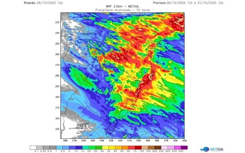 Chupa pode passar de 100 mm em pontos do Rio Grande do Sul | abc+