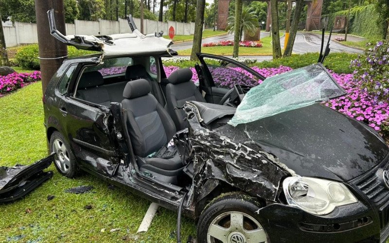 Acidente na BR-116 no acesso a Ivoti RS