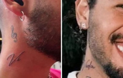 Zé Felipe faz mudança em tatuagem dedicada à Virginia