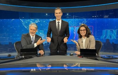 Veja como foi o último "boa noite" de William Bonner no Jornal Nacional