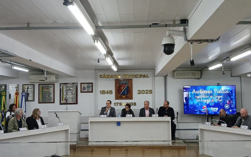 Apresentação foi realizada na Câmara de Vereadores