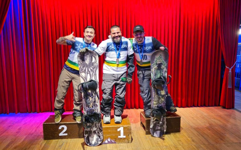 José Lima conquista o primeiro lugar no Campeonato Brasileiro de Para Snowboard | abc+