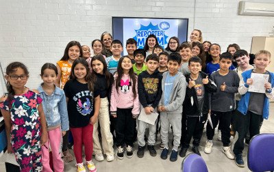 REPÓRTER MIRIM: Estudantes do 4º ano da Emeb Vereador João Brizolla participam de oficina