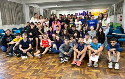 REPÓRTER MIRIM: Estudantes do 7º ano da Emeb Monteiro Lobato têm oficina de produção de conteúdo