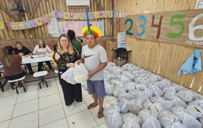 Comunidade Por Fi Ga recebe primeira entrega do PAA Indígena