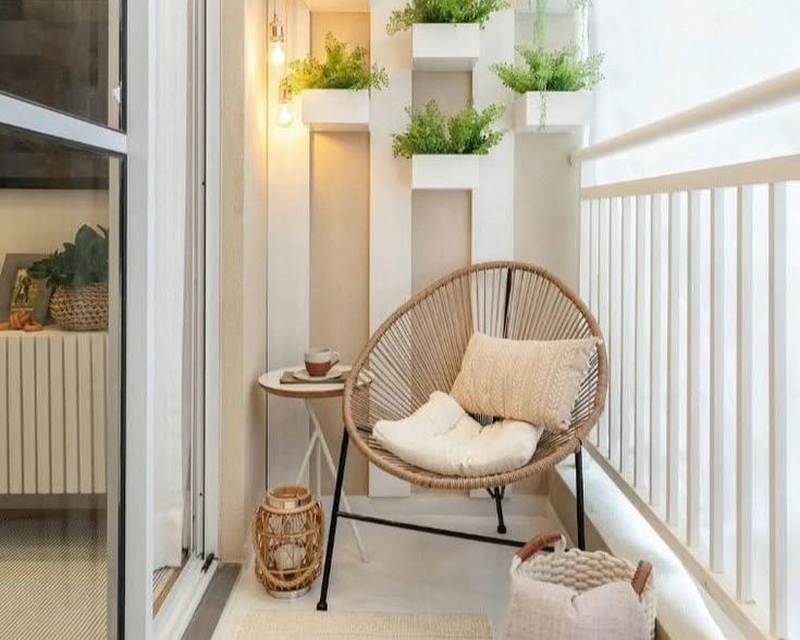 As plantas podem ser inseridas na varanda de diferentes formas | abc+