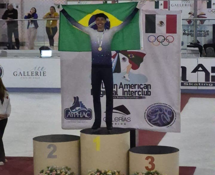 Lucaz Candria conquistou o ouro no México