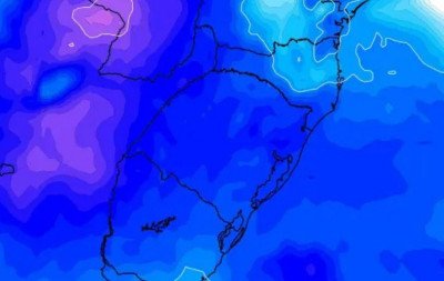 PREVISÃO DO TEMPO: Massa de ar frio faz temperaturas despencarem no RS; veja o que esperar e qual o dia mais gelado