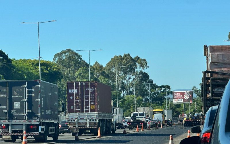 BR-116: Obras causam congestionamento no Vale do Sinos | abc+