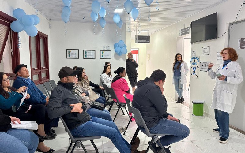 ESF Pórtico II promove ação do Novembro Azul com palestra sobre saúde do homem