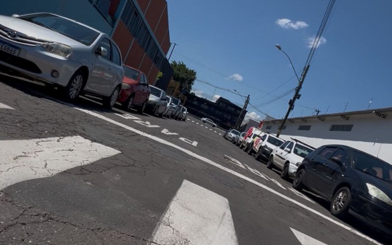 Tráfego em mão única (foto) será alterado para mão dupla na Rua Jacob Oscar Becker, na Scharlau