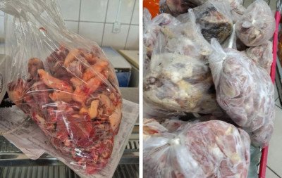 Carne congelada vencida há 3 anos é apreendida em supermercado do RS
