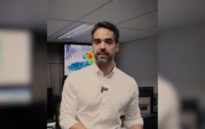 CICLONE: Eduardo Leite alerta para chuva de até 150 mm e pede que população evite sair de casa; veja o vídeo
