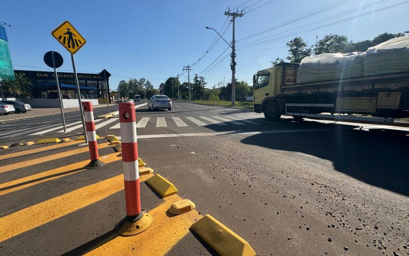Em Estância Velha, o cenário muda, com trecho revitalizado, sinalizado e com ciclovia