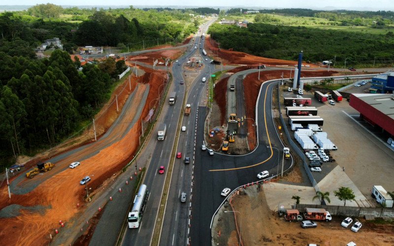 Obra viaduto BR-386 | abc+