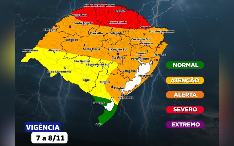 Aviso vigente entre os dias 7 e 8 de novembro | abc+