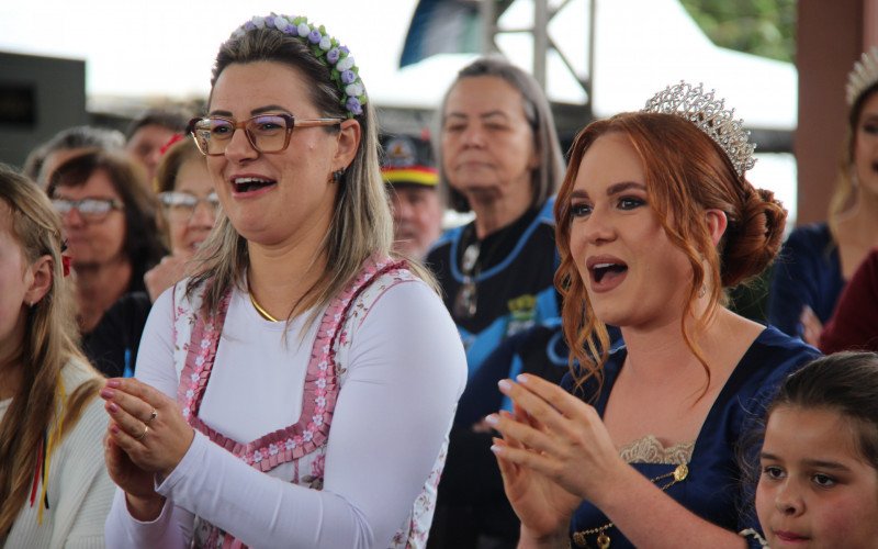 Jogos Germânicos marcam o sábado na 17ª Schmierfest em Presidente Lucena