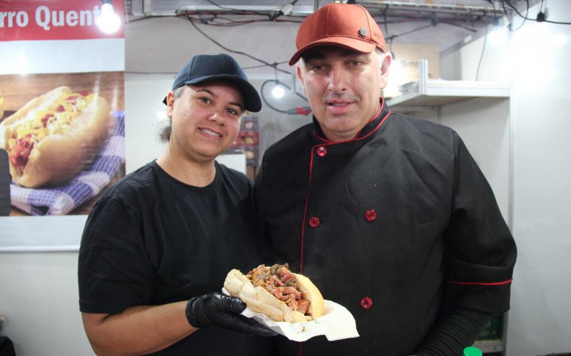 Ione e Laércio fazem o melhor entrevero da festa