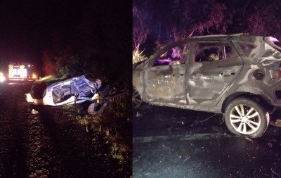 "Minha pior perda e a razão de minha existência": Irmãs morrem em trágico acidente após a colisão frontal entre dois veículos em Montenegro; veja vídeo