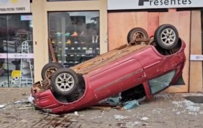 Saiba como estão os 4 internados na UTI após passagem de violento tornado em cidade do Paraná