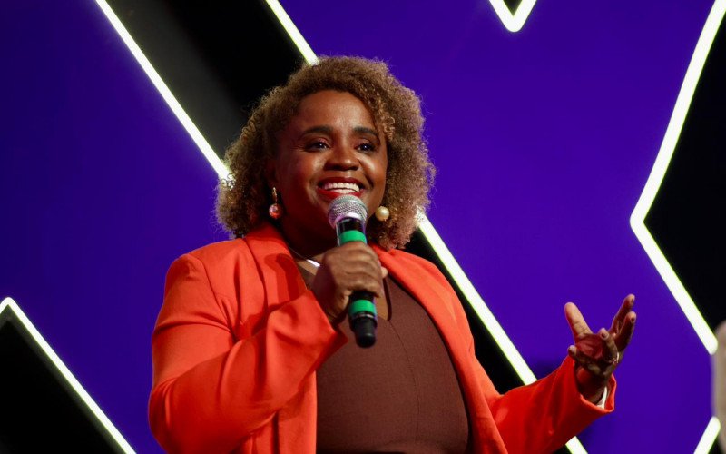 Daiane dos Santos participa do Festuris em Gramado