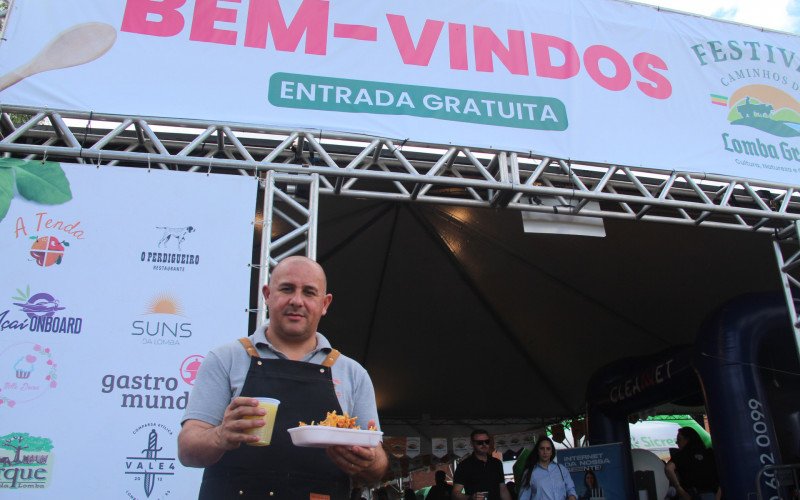 Michel José Becker da Rocha, Fruteira A Tenda, Primeiro festival gastronômico em Lomba Grande | abc+