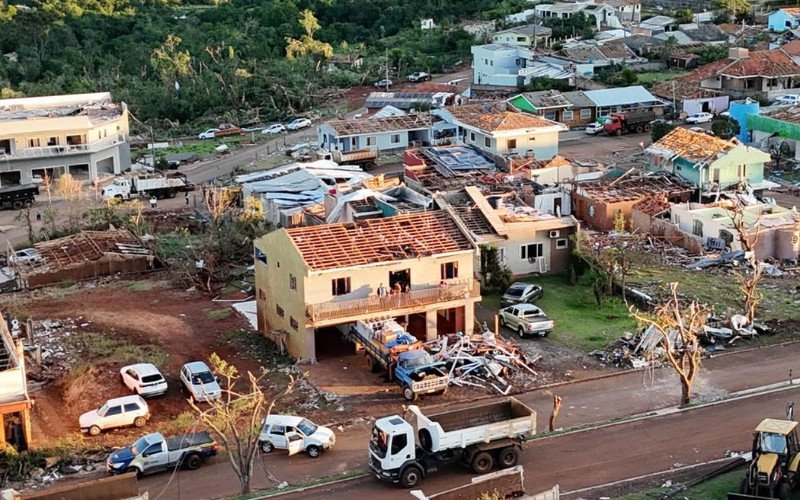 Cidade de Rio Bonito de Iguaçu, no Paraná, sofre com estragos | abc+
