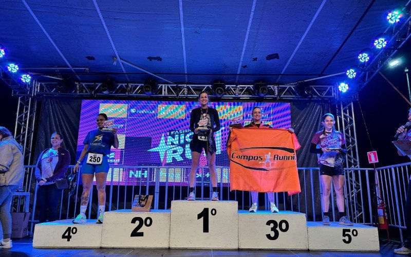 Vencedores do Night Run em Novo Hamburgo 