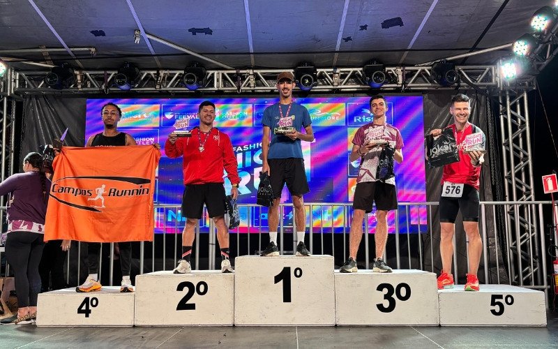 Vencedores do Night Run em Novo Hamburgo 