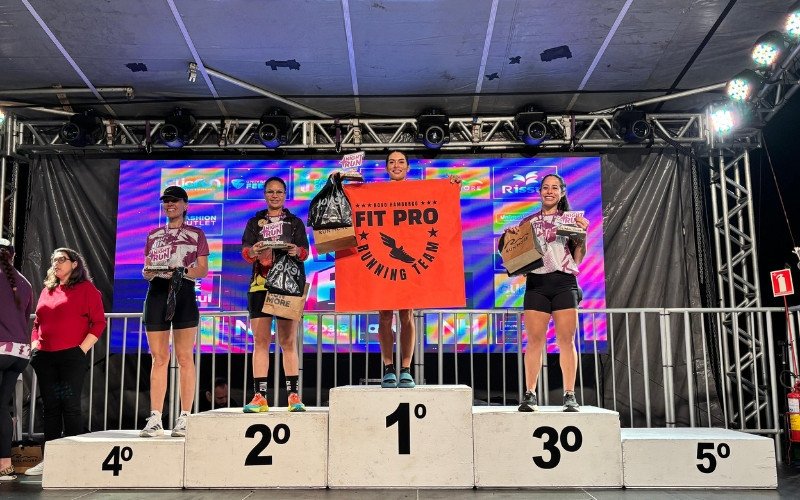 Vencedores do Night Run em Novo Hamburgo 