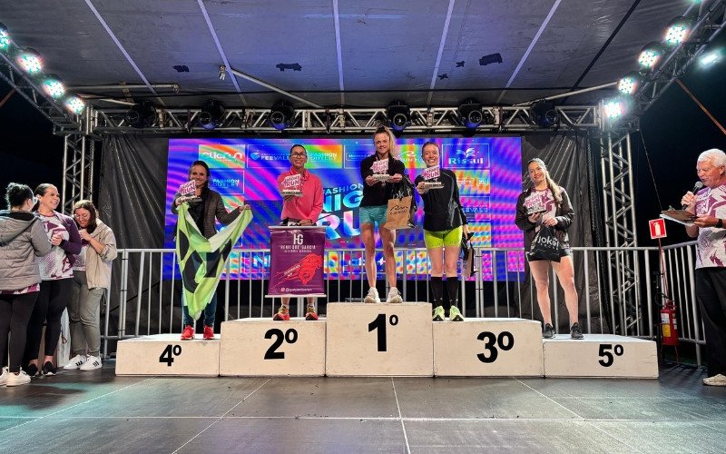 Vencedores do Night Run em Novo Hamburgo 