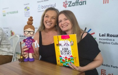 Professora da IENH lança livro infantil na capital