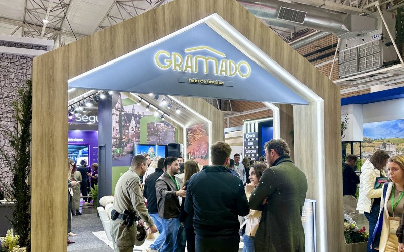 Gramado apresentou nova marca no Festuris 2025