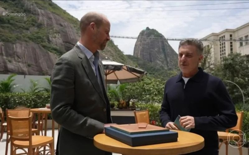 Príncipe William conversou com Luciano Huck | abc+