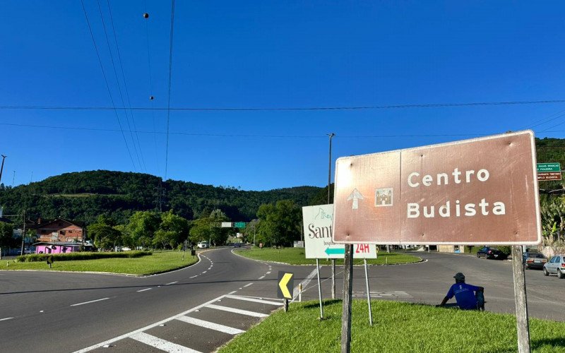 Passarela será instalada no KM 17,3 em Três Coroas, na altura do acesso ao Templo Budista 