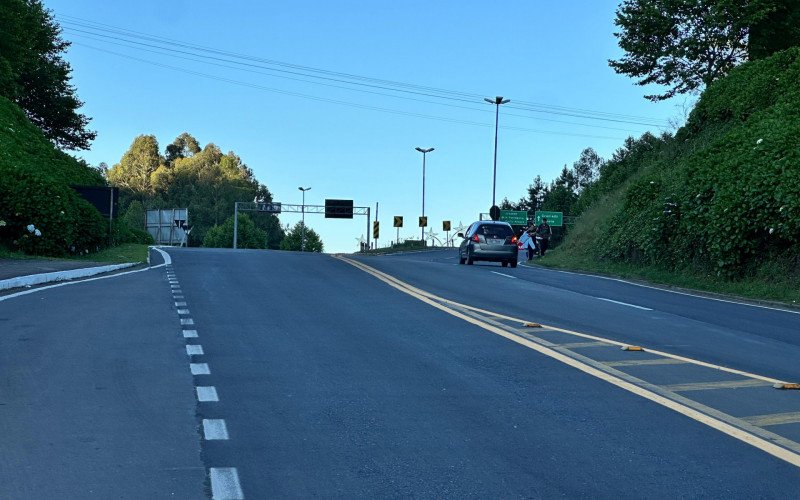 Duplicação da RS-115 vai terminal no KM 39,5 em Gramado, na altura do Hotel Renascença 