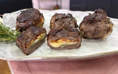 RECEITA DA ANA MARIA BRAGA: Saiba como fazer Medalhão de alcatra recheado preparado nesta terça-feira, 11 de novembro