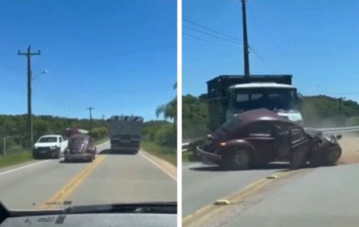 VÍDEO: Homem morre após tentativas de ultrapassagem em local proibido na RS-448