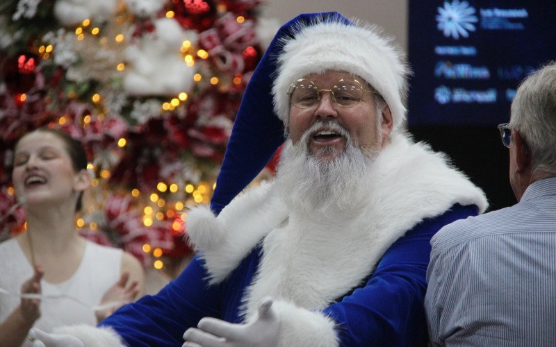 Papai Noel do Natal Novo Hamburgo 2025 será azul
