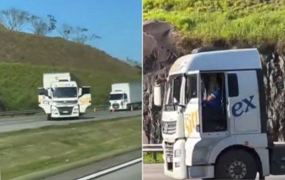 Ameaça de bomba interdita rodovia: Motorista diz que foi sequestrado e afirma estar amarrado a explosivos em SP