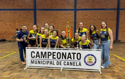 Campeonato Municipal de Vôlei Feminino de Canela tem AABB Livre como a grande campeã; veja destaques do torneio