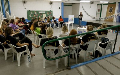 Professores das escolas Erna Würth e Alberto Pasqualini concluem capacitação de leitura e escrita