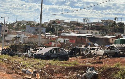 Tornado que atingiu o Paraná é reclassificado para categoria mais severa