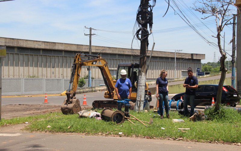 Trabalho se concentra entre as avenidas Vereador Rodriguez de Oliveira e Sete de Setembro
