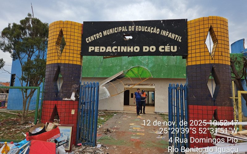 Equipe da Defesa Civil de NH presta auxílio em Rio Bonito do Iguaçu/PR