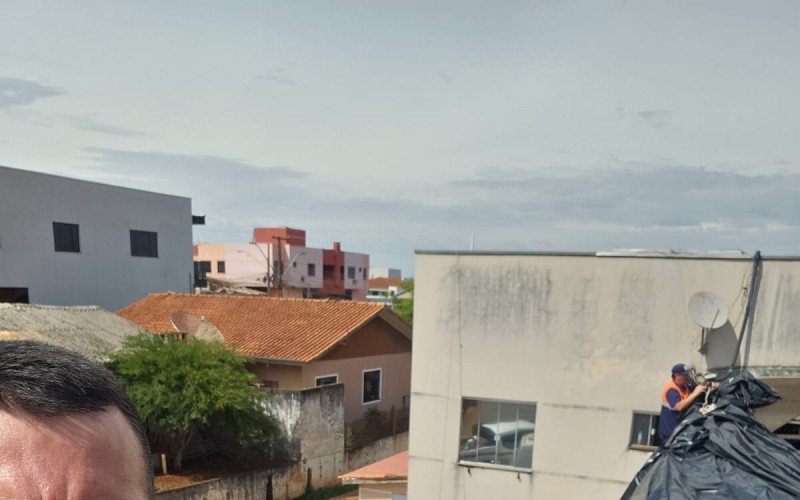 Equipe da Defesa Civil de NH presta auxílio em Rio Bonito do Iguaçu/PR