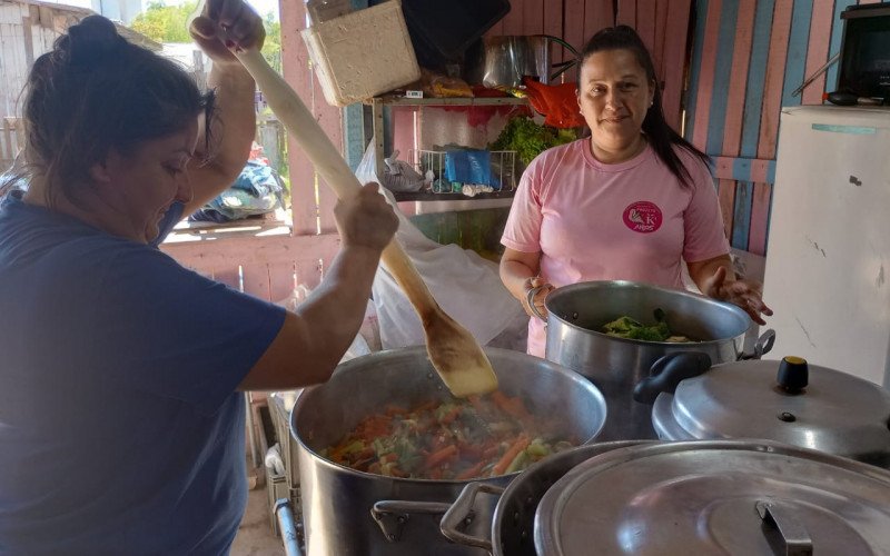 O objetivo é conseguir montar 150 kits de alimentos para doação
